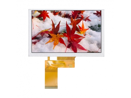 5寸液晶屏 800*480分辨率 高清全視角